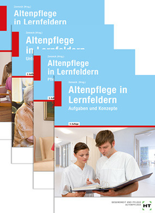Altenpflege in Lernfeldern, Band 1 bis 4
