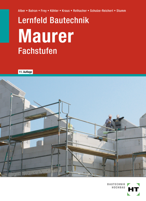 Lernfeld Bautechnik - Fachstufen Maurer eBook inside (Buch und eBook)