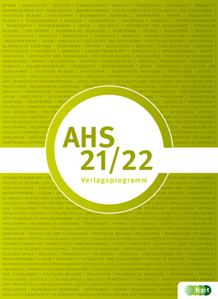Cover Katalog AHS 2021/22