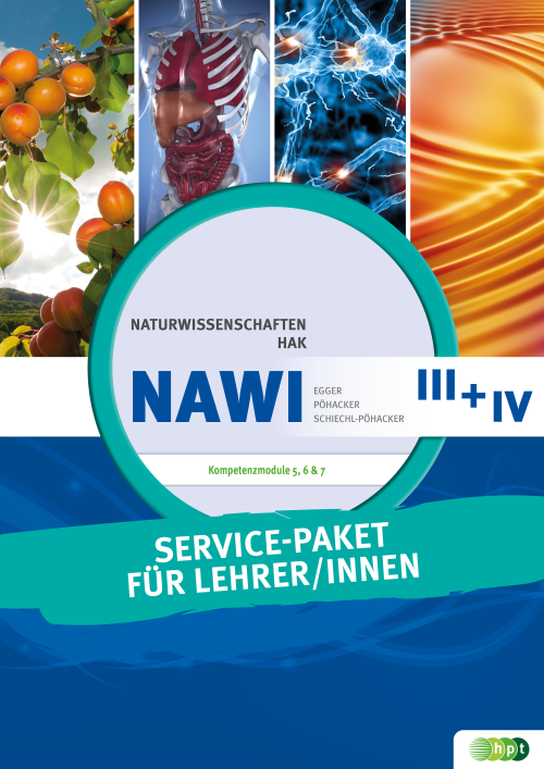 Naturwissenschaften, Service-Paket für Lehrer/innen zu Band III und IV für Handelsakademien Naturwissenschaften, Service-Paket für Lehrer/innen zu Band III und IV für Handelsakademien