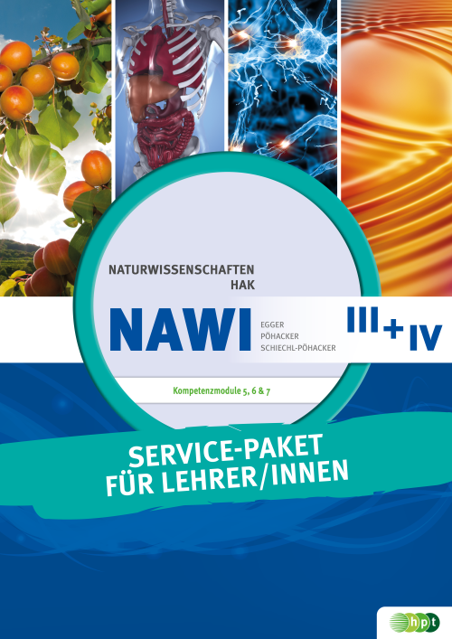 Naturwissenschaften, Service-Paket für Lehrer/innen zu Band III und IV für Handelsakademien