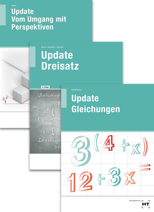 Update UPLOADER 2 / Paket (bestehend aus: Gleichungen, Dreisatz, Isometrie, Dimetrie)