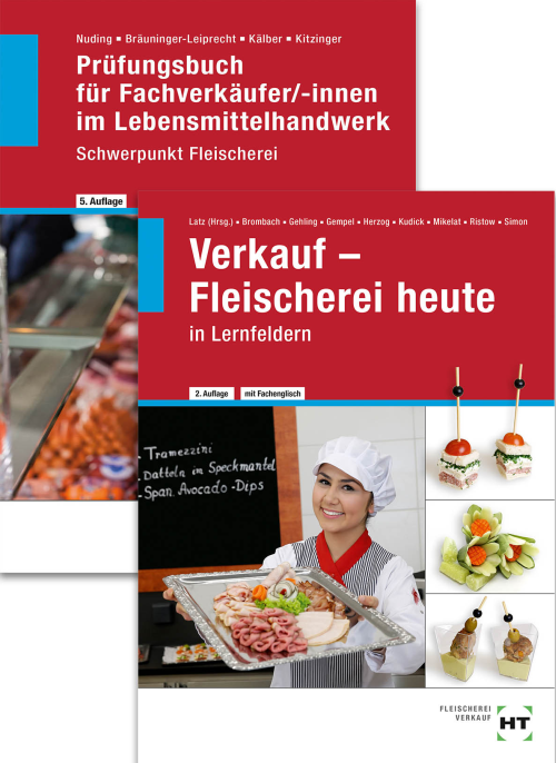 Verkauf - Fleischerei / Paket (Fleischerei heute und Prüfungsbuch Fachverkäufer/-innen