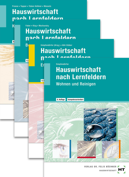 Hauswirtschaft nach Lernfeldern, Paket (Band 1 bis 4)