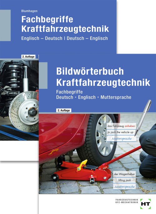 Kfz-Technik / Paket (bestehend aus: Bildwörterbuch Kfz und Fachbegriffen Kfz)