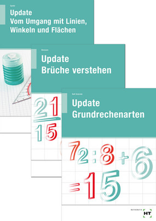 Update Basics / Paket (bestehend aus: Grundrechenarten, Bruchrechnen, Winkel und Flächen)