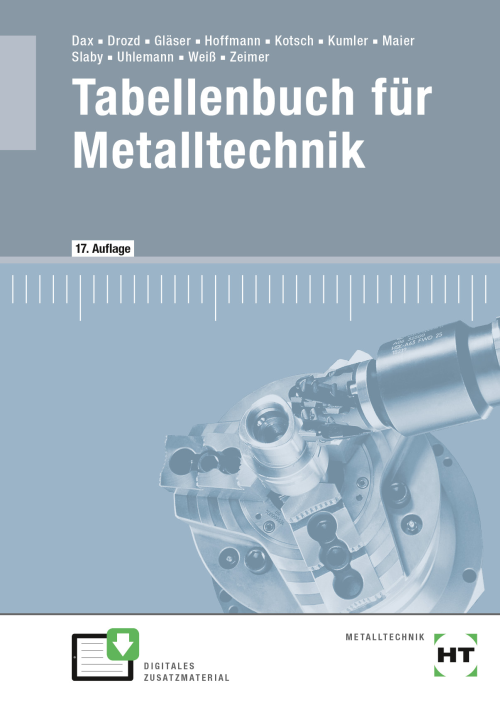 Tabellenbuch für Metalltechnik 