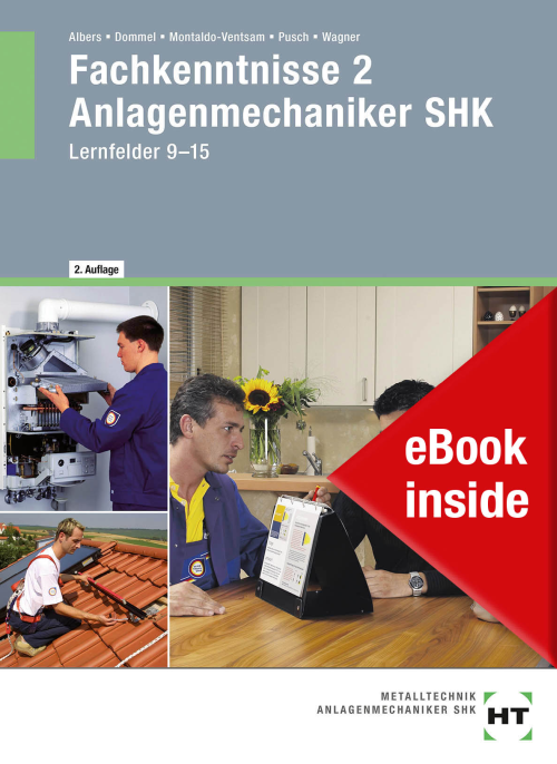Fachkenntnisse 2 Anlagenmechaniker SHK Lernfelder 9 - 15 eBook inside (Buch und eBook)