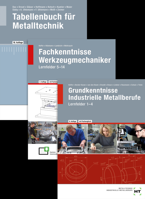 Werkzeugmacher, Lernfelder 1-14 + Tabellenbuch / Paket Werkzeugmacher, Lernfelder 1-14 + Tabellenbuch / Paket