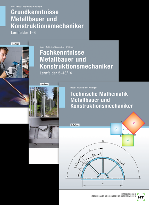 Heavy Metal(l) 2 - Metallbau Lernfelder 1-13 + Technische Mathematik / Paket