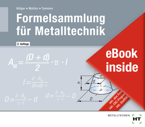 Formelsammlung für Metalltechnik eBook inside
