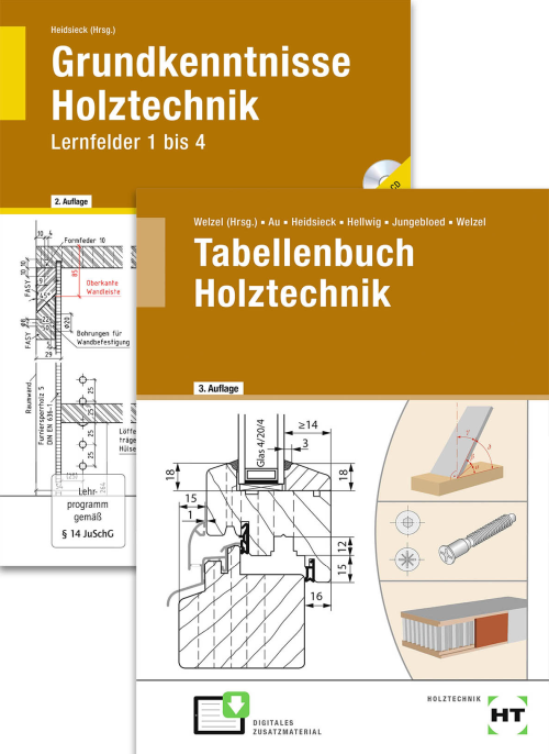 Paket Holztechnik I (bestehend aus: Grundkenntnisse und Tabellenbuch Holztechnik)