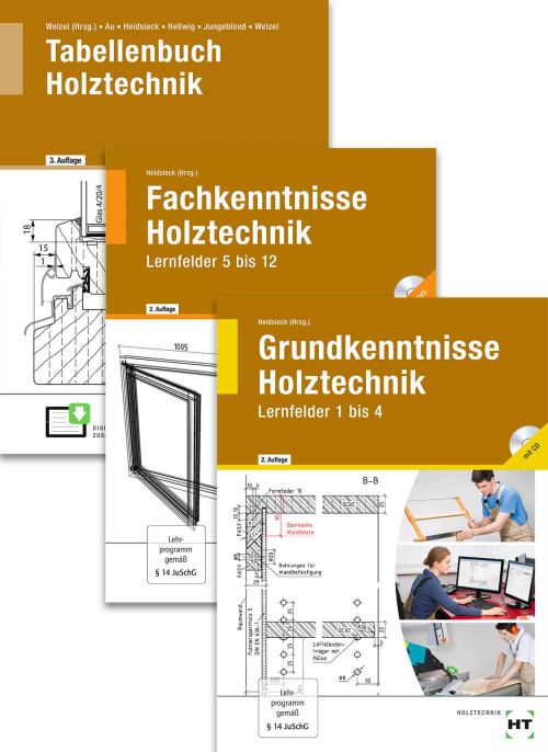 Paket Holztechnik III (bestehend aus: Grund- und Fachkenntnisse und Tabellenbuch Holztechnik) Paket Holztechnik III (bestehend aus: Grund- und Fachkenntnisse und Tabellenbuch Holztechnik)