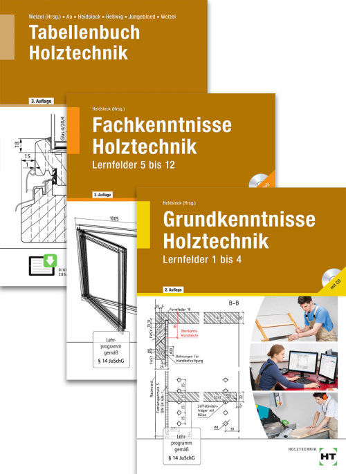 Paket Holztechnik III (bestehend aus: Grund- und Fachkenntnisse und Tabellenbuch Holztechnik)