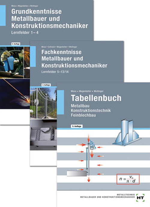 Heavy Metal(l) 1 Metallbau / Paket (bestehend aus Lernfelder 1-13 + Tabellenbuch)