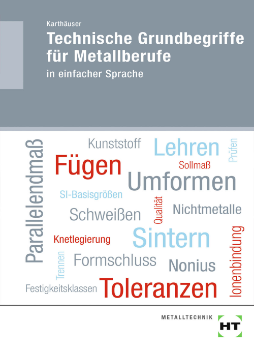 Technische Grundbegriffe für Metallberufe in einfacher Sprache