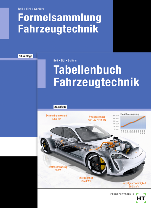 Tabellenbuch Fahrzeugtechnik und Formelsammlung Fahrzeugtechnik / Paket Tabellenbuch Fahrzeugtechnik und Formelsammlung Fahrzeugtechnik / Paket