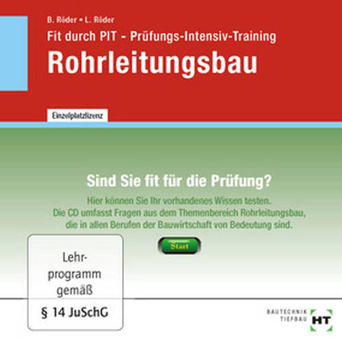 Fit durch PIT - Prüfungs-Intensiv-Training Rohrleitungsbau, CD/DVD