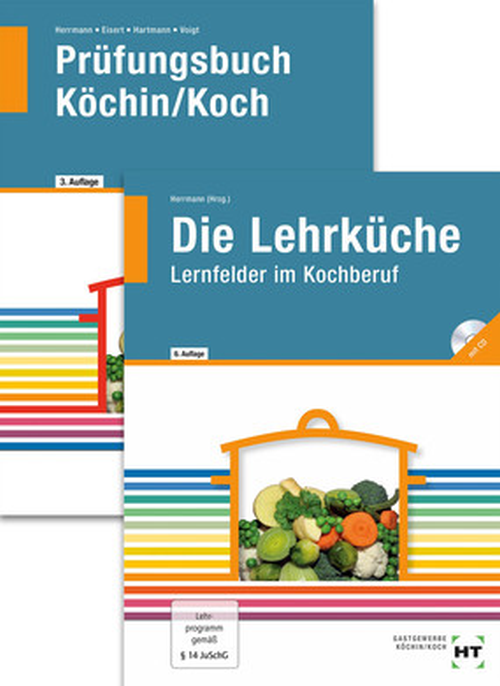 Die Lehrküche und Prüfungsbuch Köchin/Koch / Paket