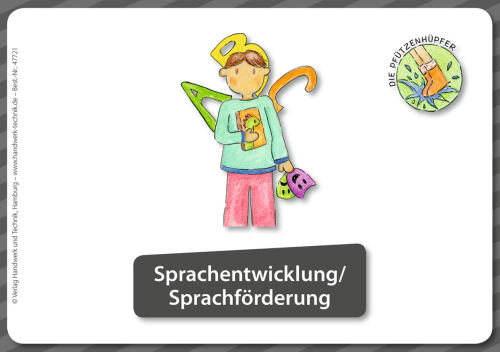 Kartenset Kita - Die Pfützenhüpfer / Zusatzkartenset 1 - Sprachentwicklung/Sprachförderung
