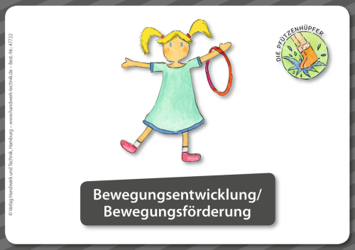 Kartenset Kita - Die Pfützenhüpfer / Zusatzkartenset 2 - Bewegungsentwicklung/Bewegungsförderung