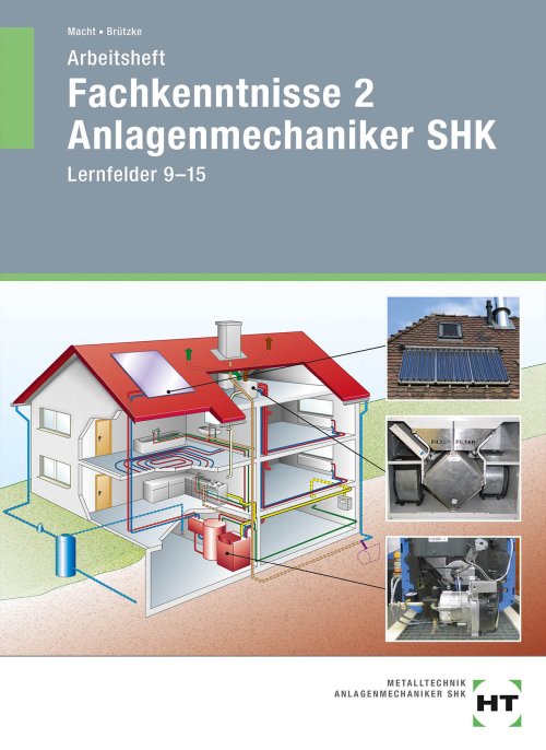 Fachkenntnisse 2 Anlagenmechaniker SHK, Lernfelder 9 - 15 / Arbeitsheft