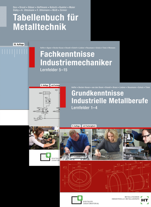 Der Industriemechaniker / Paket (bestehend aus: Lernfelder 1-15 + Tabellenbuch) Der Industriemechaniker / Paket (bestehend aus: Lernfelder 1-15 + Tabellenbuch)