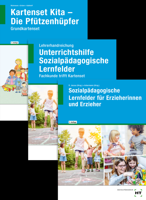 Erzieher/-in - das große Paket (besteht aus: Sozialpädagogische Lernfelder 1-6 + Unterrichtshilfe + Pfützenhüpfer-Grundkarten) Erzieher/-in - das große Paket (besteht aus: Sozialpädagogische Lernfelder 1-6 + Unterrichtshilfe + Pfützenhüpfer-Grundkarten)