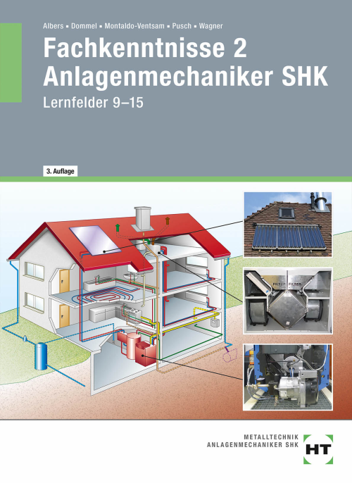 Fachkenntnisse 2 Anlagenmechaniker SHK Lernfelder 9 - 15