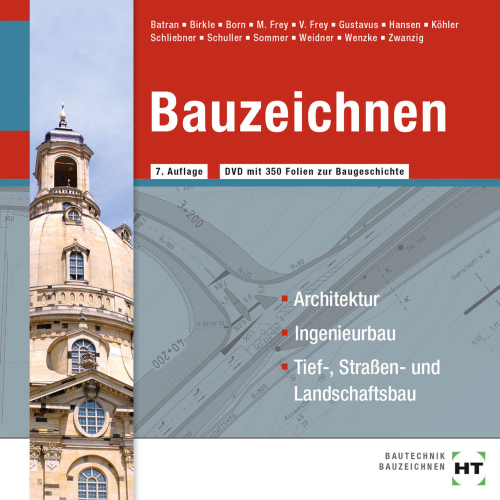 Bauzeichnen / Architektur, Ingenieurbau, Tief-, Straßen- und Landschaftsbau DVD Bauzeichnen / Architektur, Ingenieurbau, Tief-, Straßen- und Landschaftsbau DVD