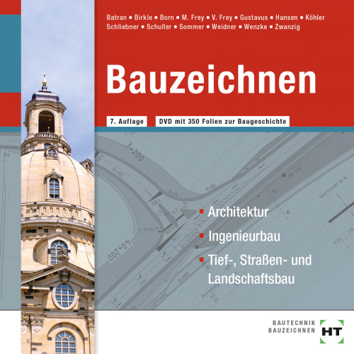 Bauzeichnen / Architektur, Ingenieurbau, Tief-, Straßen- und Landschaftsbau DVD