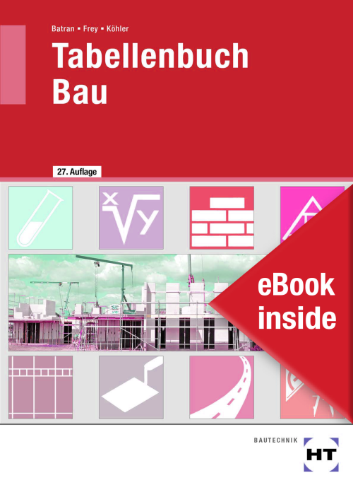 Tabellenbuch Bau eBook inside (Buch und eBook) Tabellenbuch Bau eBook inside (Buch und eBook)