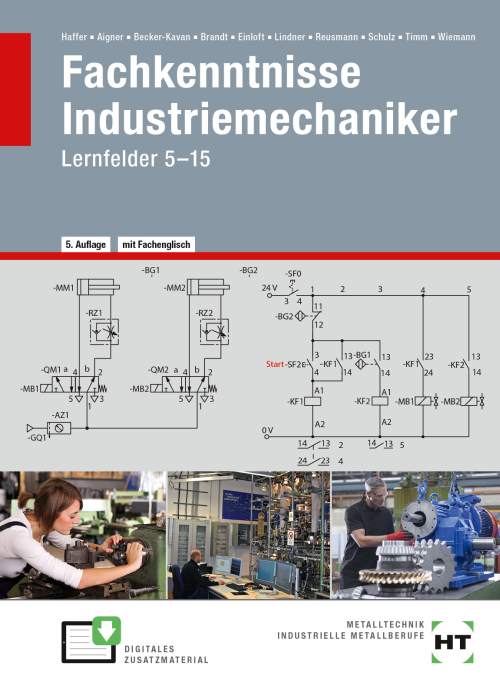Fachkenntnisse Industriemechaniker / Lernfelder 5-15