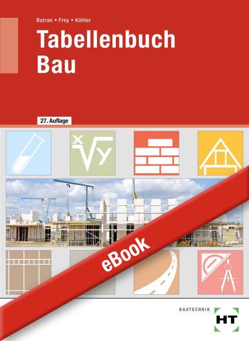 Tabellenbuch Bau eBook Tabellenbuch Bau eBook
