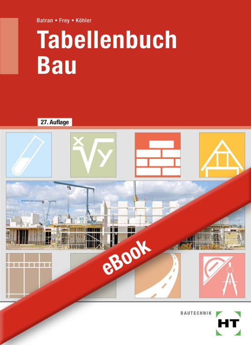 Tabellenbuch Bau eBook