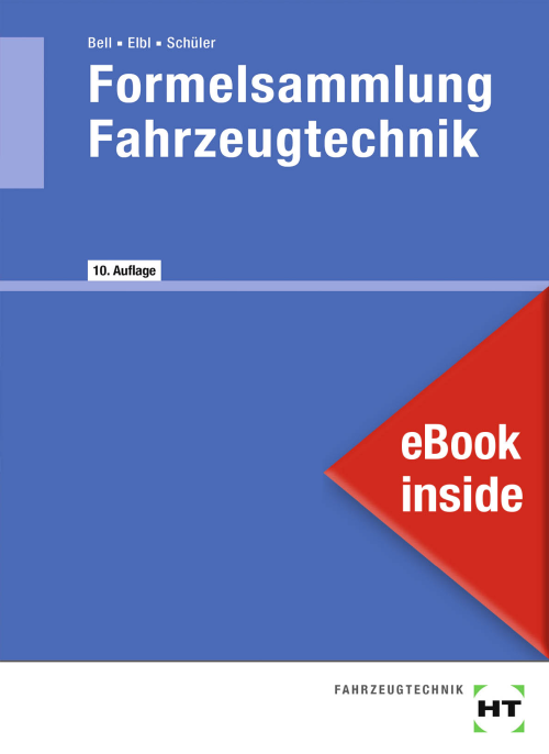 Formelsammlung Fahrzeugtechnik eBook inside (Buch und eBook)