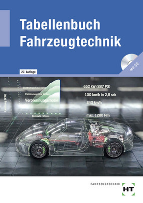 Tabellenbuch Fahrzeugtechnik mit CD-ROM
