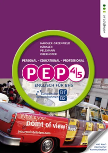 PEP, Band 4/5 inklusive kaufmännischer Kommunikation (Englisch für BHS)