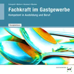 Fachkraft im Gastgewerbe - Kompetent in Ausbildung und Beruf / Lehrbuch auf CD-ROM