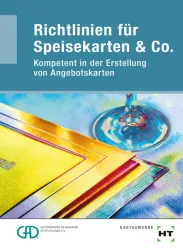 Richtlinien für Speisekarten & Co. - Kompetenz in der Erstellung von Angebotskarten eBook inside