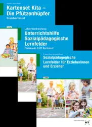 Erzieher/-in - das große Paket (besteht aus: Sozialpädagogische Lernfelder 1-6 + Unterrichtshilfe + Pfützenhüpfer-Grundkarten)